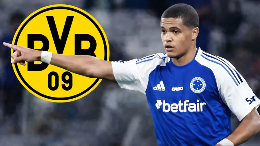 Borussia Dortmund Seal Kaua Prates Deal From Cruzeiro