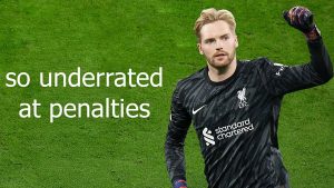 I found last 38 penalties against Caoimhin Kelleher…