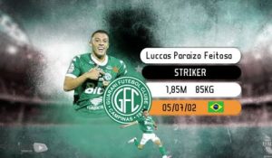 Luccas Paraizo – Centroavante/Striker – 2024