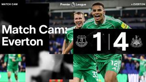 Malick Thiaw is AMAZING Match Cam Everton 1 Newcastle United 4