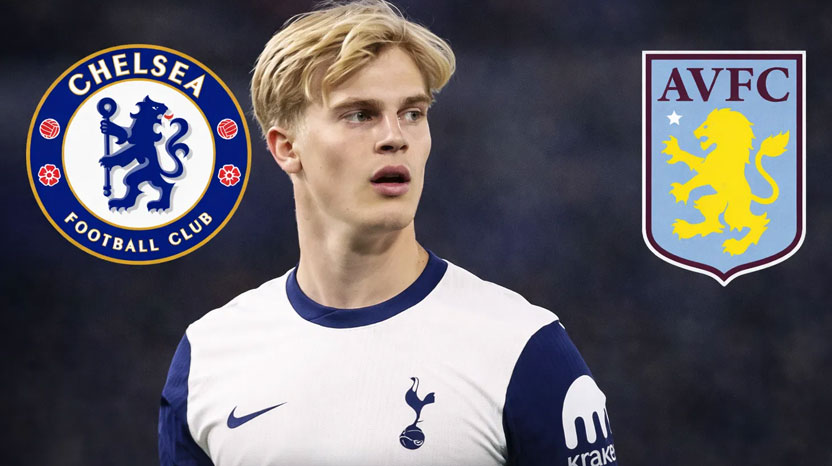 Tottenham reject Chelsea and Aston Villa enquiries for Lucas Bergvall