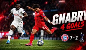 The Night Gnabry Set Wembley On Fire  4 Goals Vs Tottenham